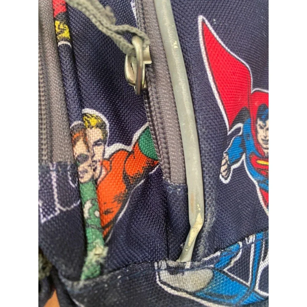 Pottery Barn Kid School backpack Superman Marvel Comic travel sport bag Boy kid